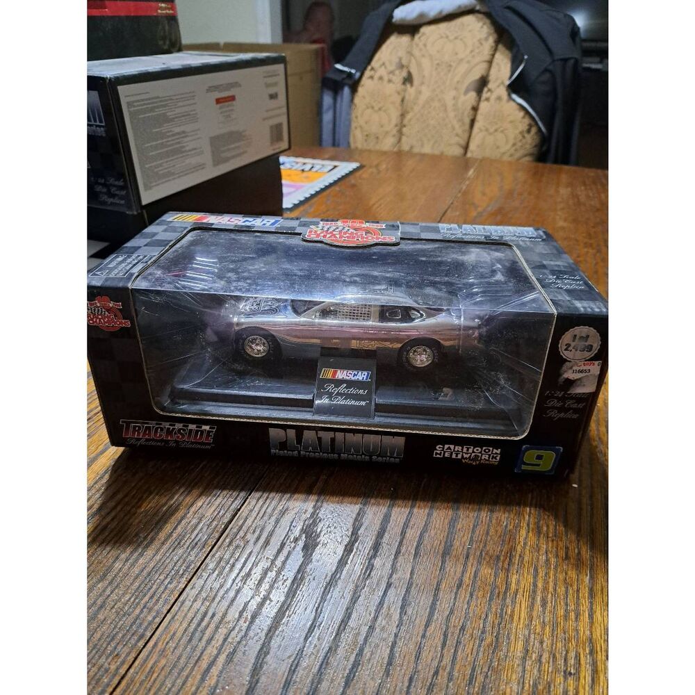 Vintage 99 Race Champion Platinum Jeremy Nadeau #9 Die Cast Nascar Race Car